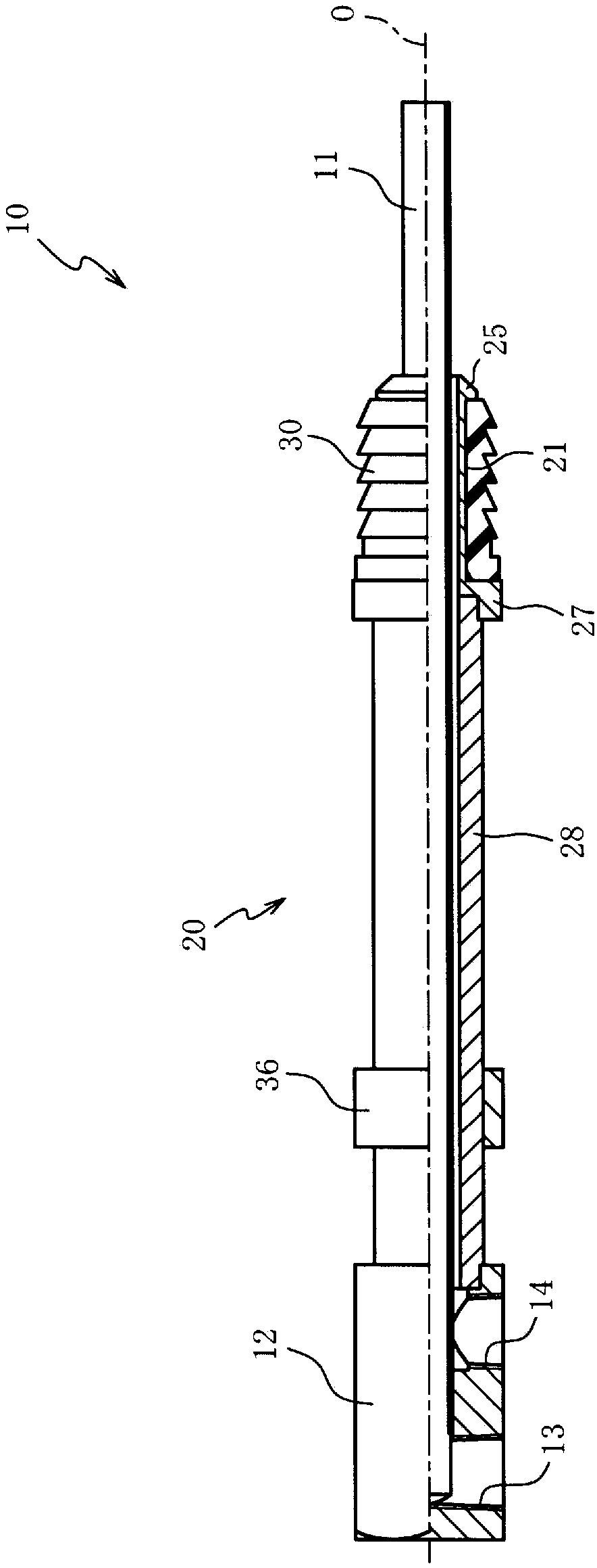 Cooling pipe and cooling structure of mold