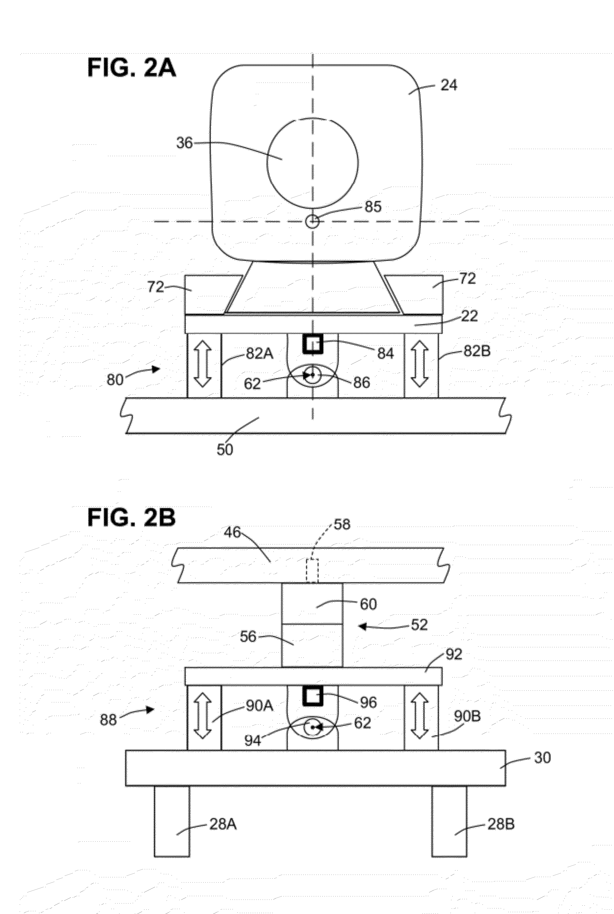 Handheld or vehicle-mounted platform stabilization system