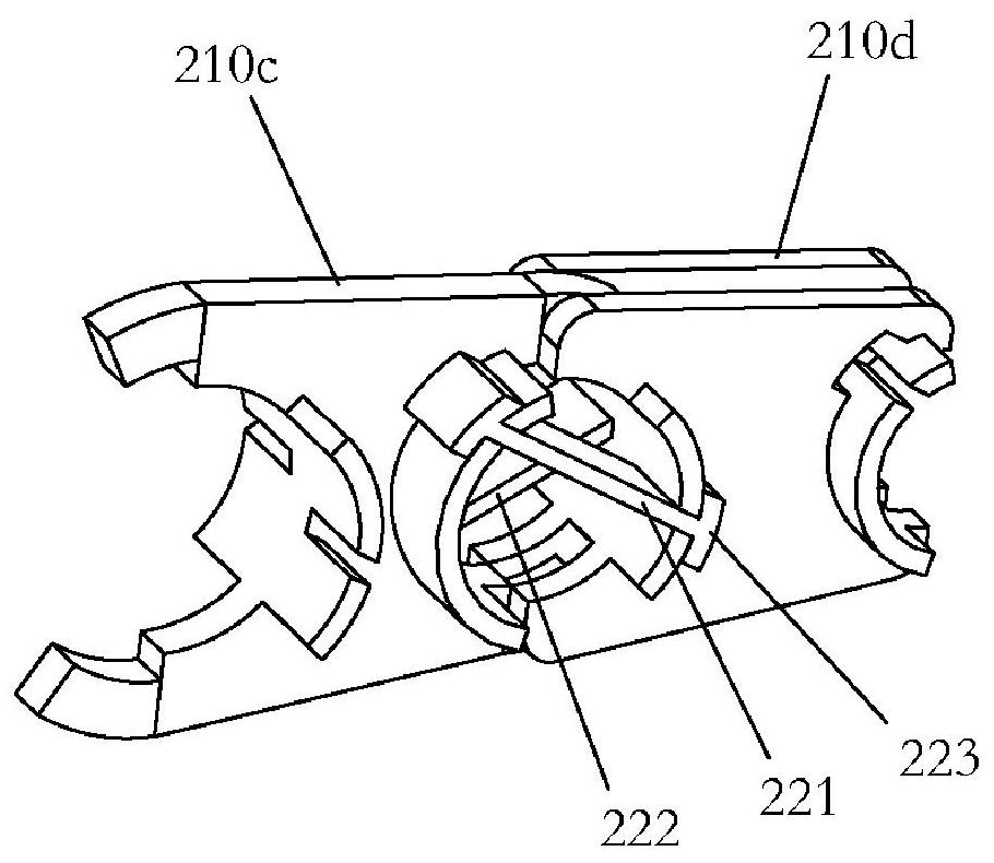 Camber-variable wing trailing edge and wing