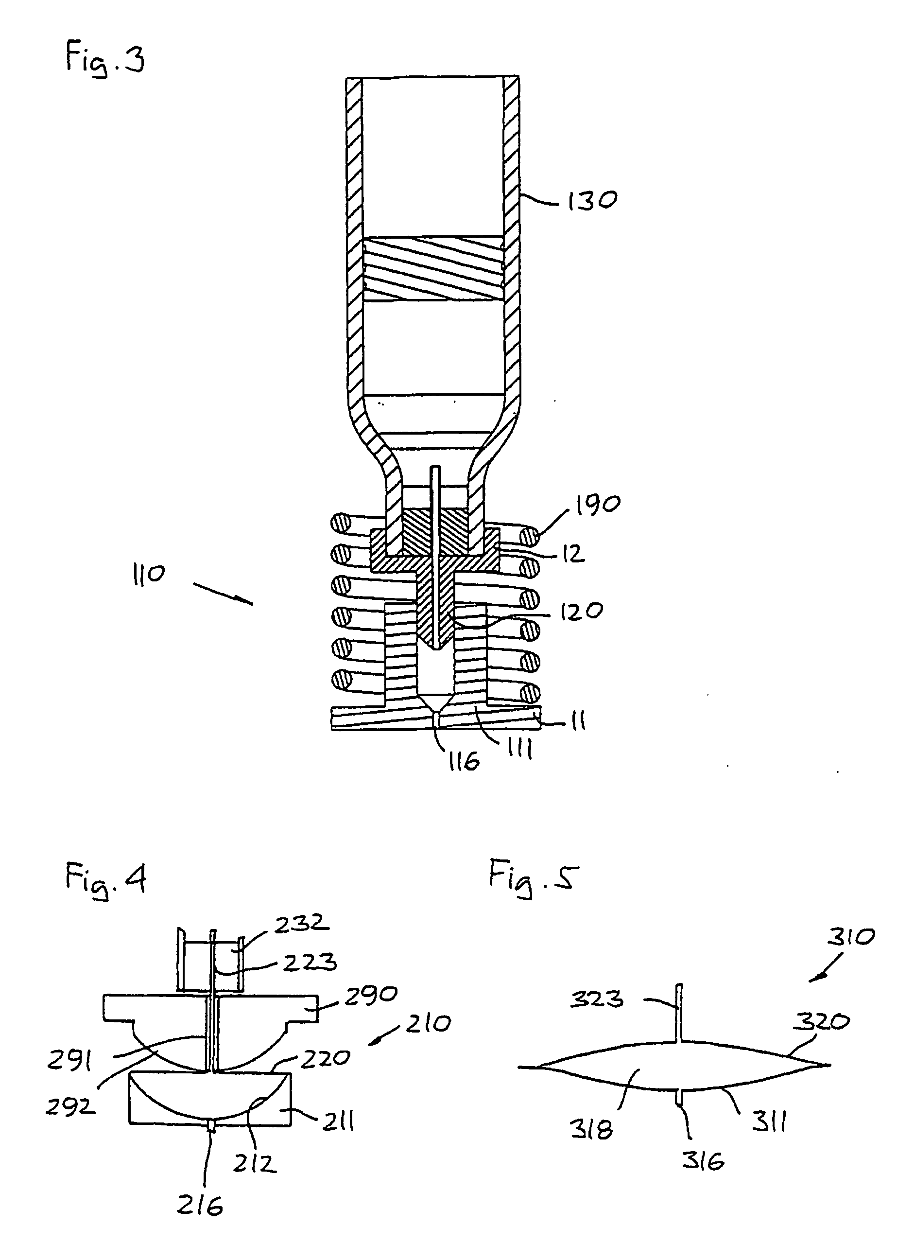 Impulse chamber for jet delivery device