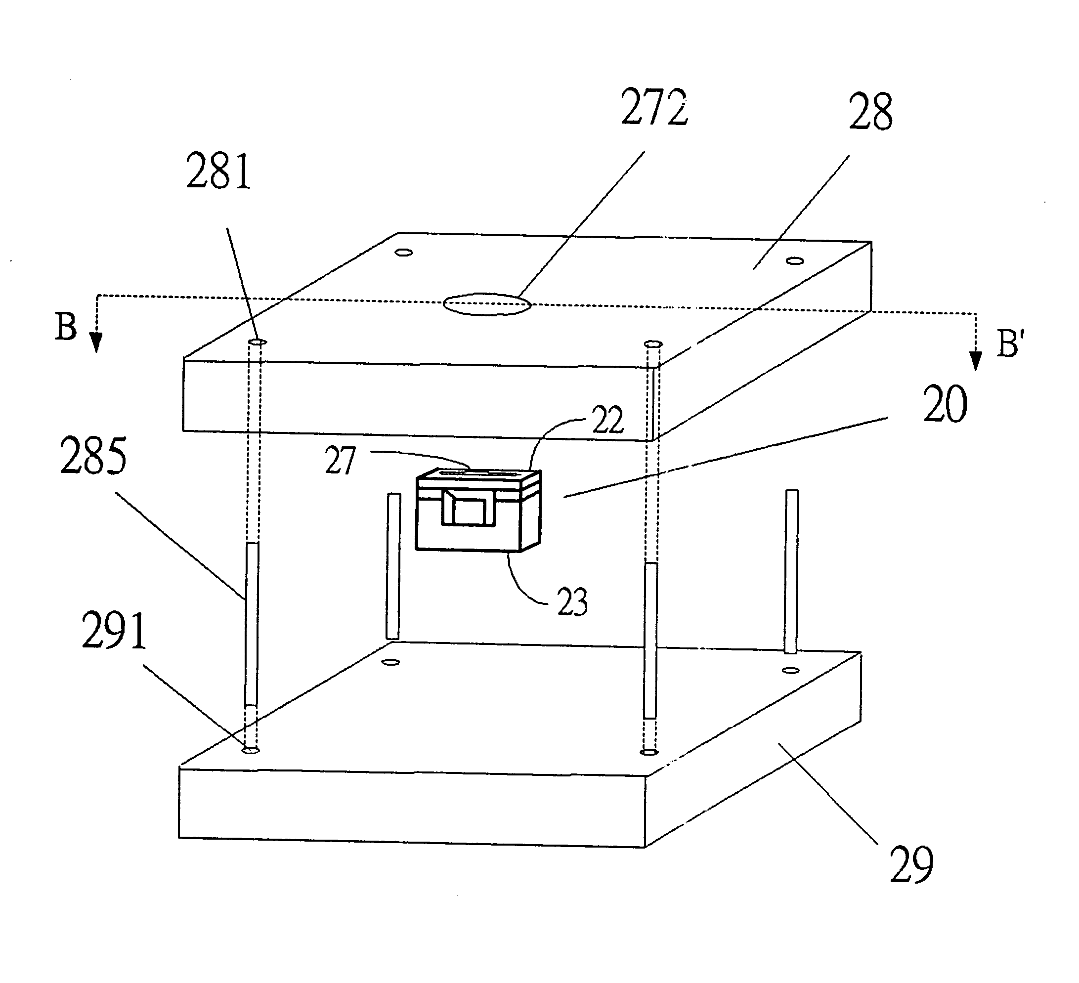 Solderless connection in LED module