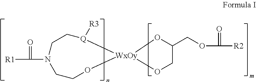 Organic tungsten complexes