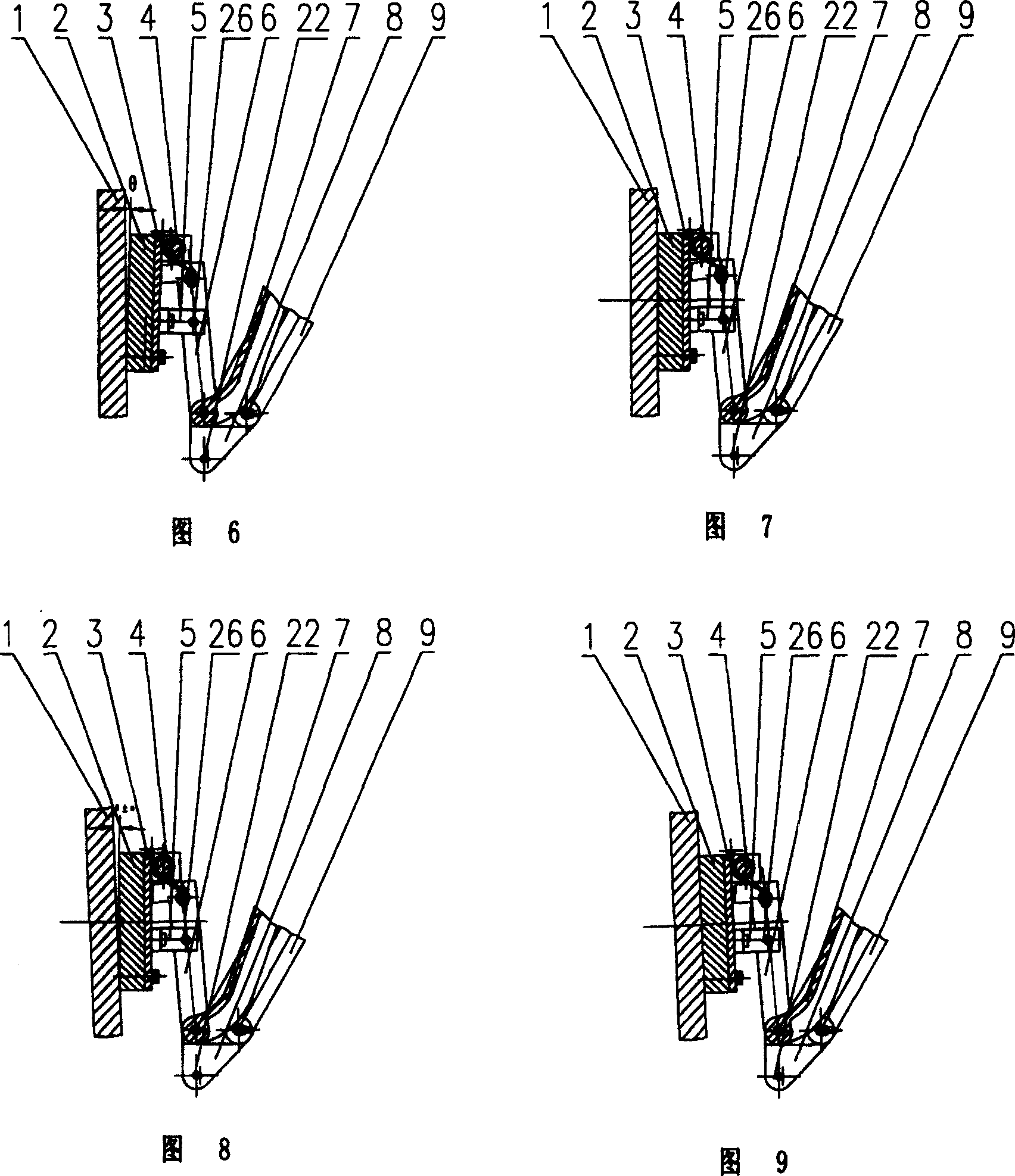 Lateral current collector