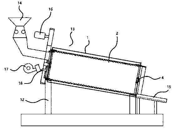 An anti-damage roller press grinding device