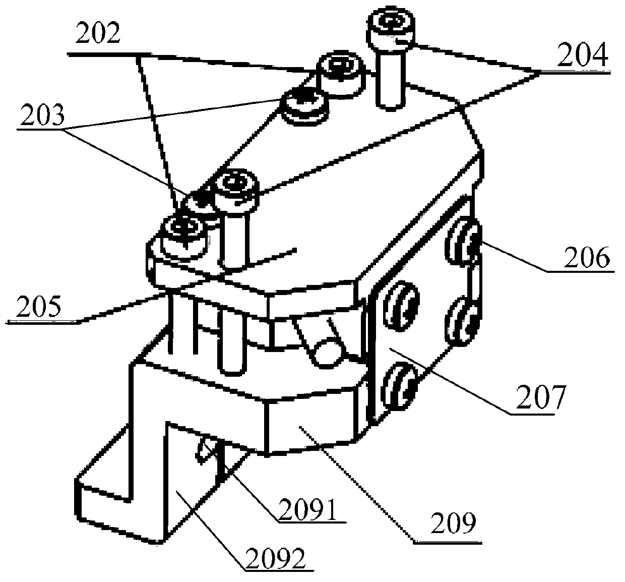 Sensor installation device