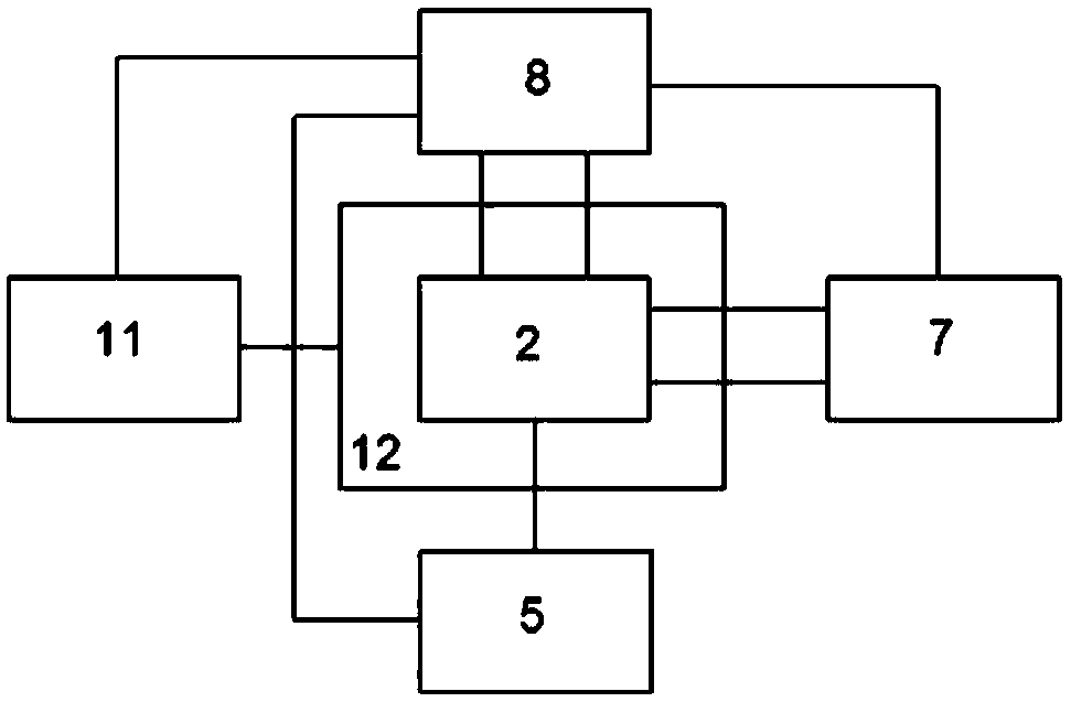 Thermal power measuring device