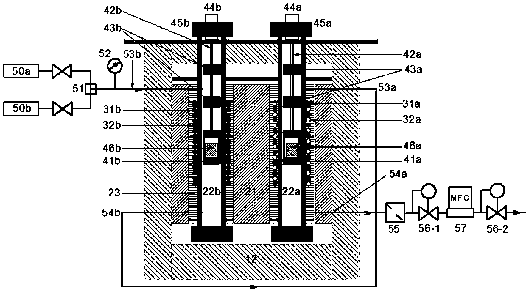 Thermal power measuring device