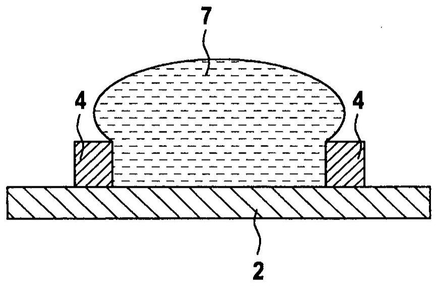 Patterned bank structures on substrates and methods of formation