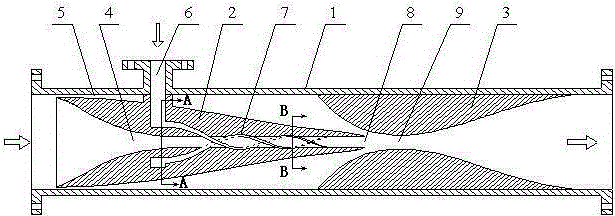 Liquid addition and atomization device for mine nitrogen-filling process