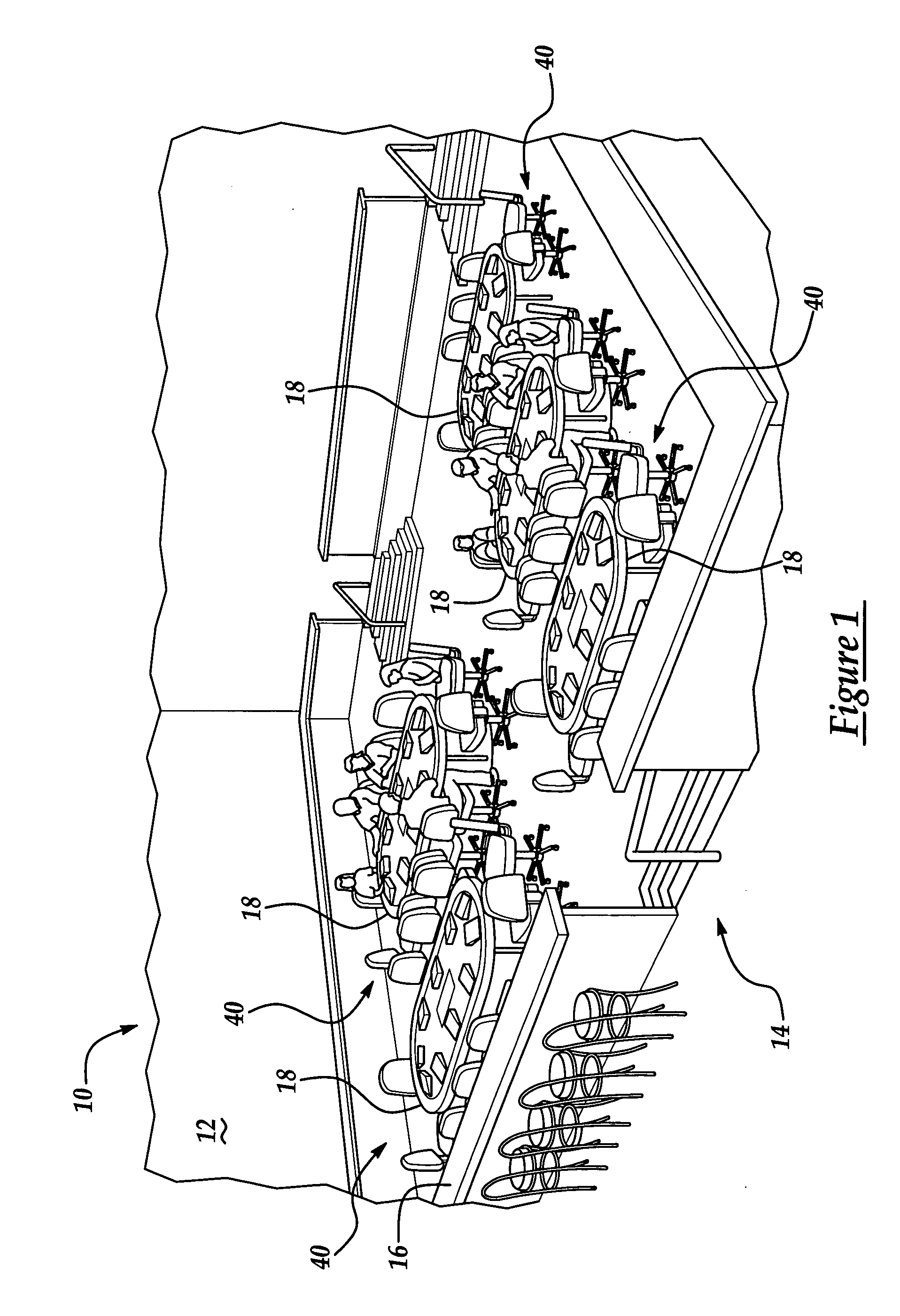 Electronic card table and method