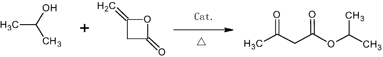 Preparation technology of isopropyl acetoacetate