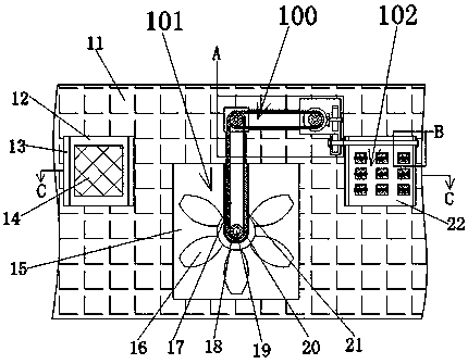 Temperature regulation and air exhausting system for kitchen