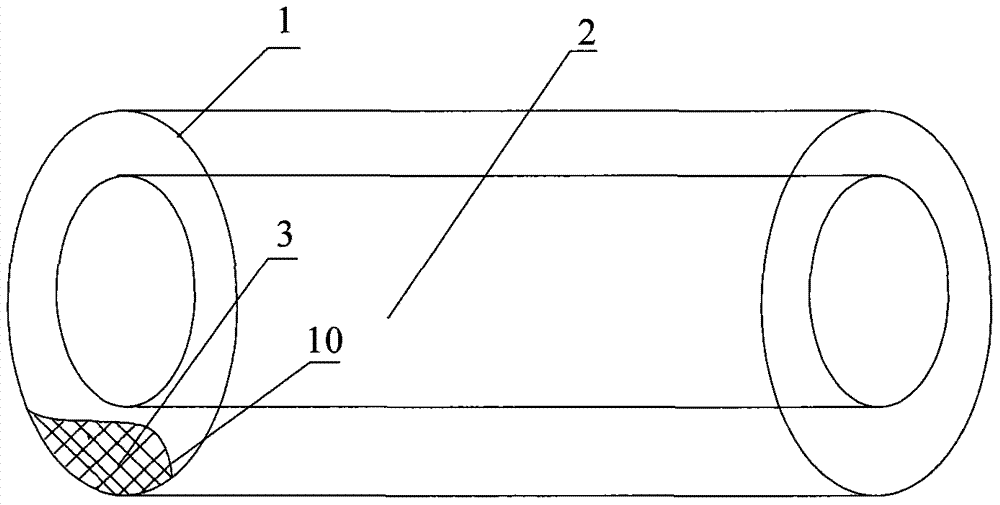 Construction method of steel wire mesh framework plastic composite pipe