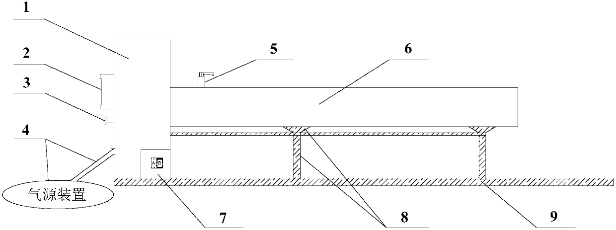 Bullet automatic filling servo device for SHPB dynamic impact test and using method