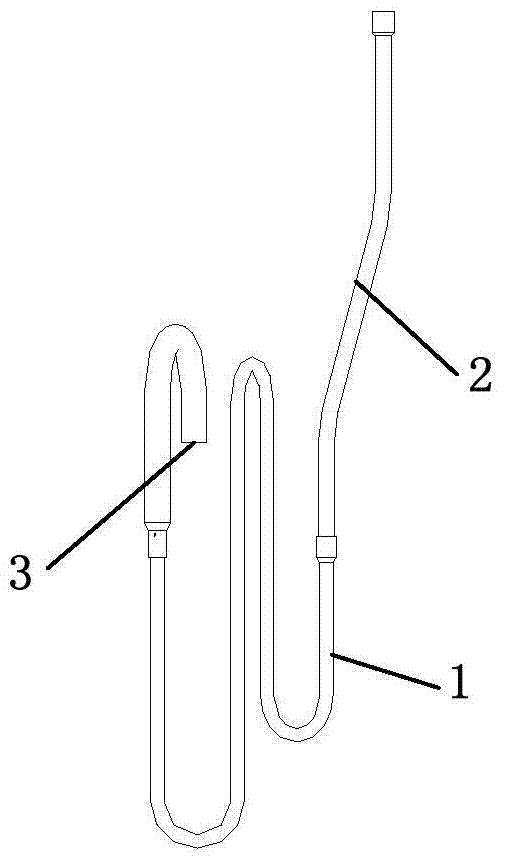 Auxiliary suction pipe, suction structure, household appliance and dehumidifier