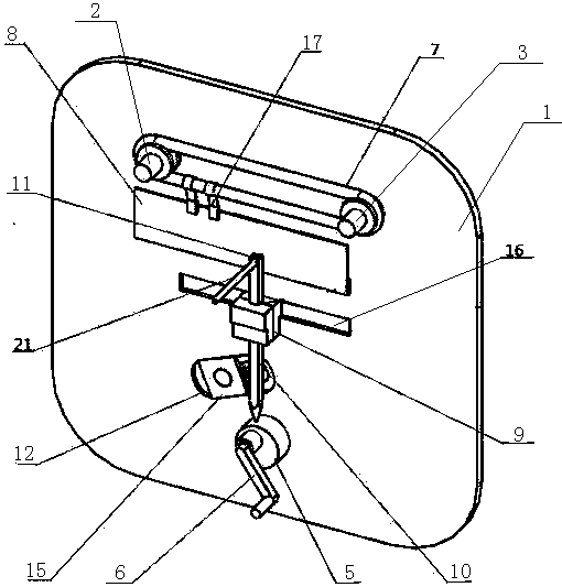 Cam plotting instrument