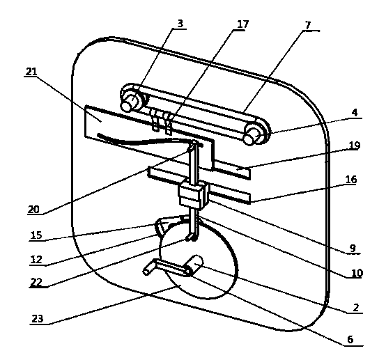 Cam plotting instrument