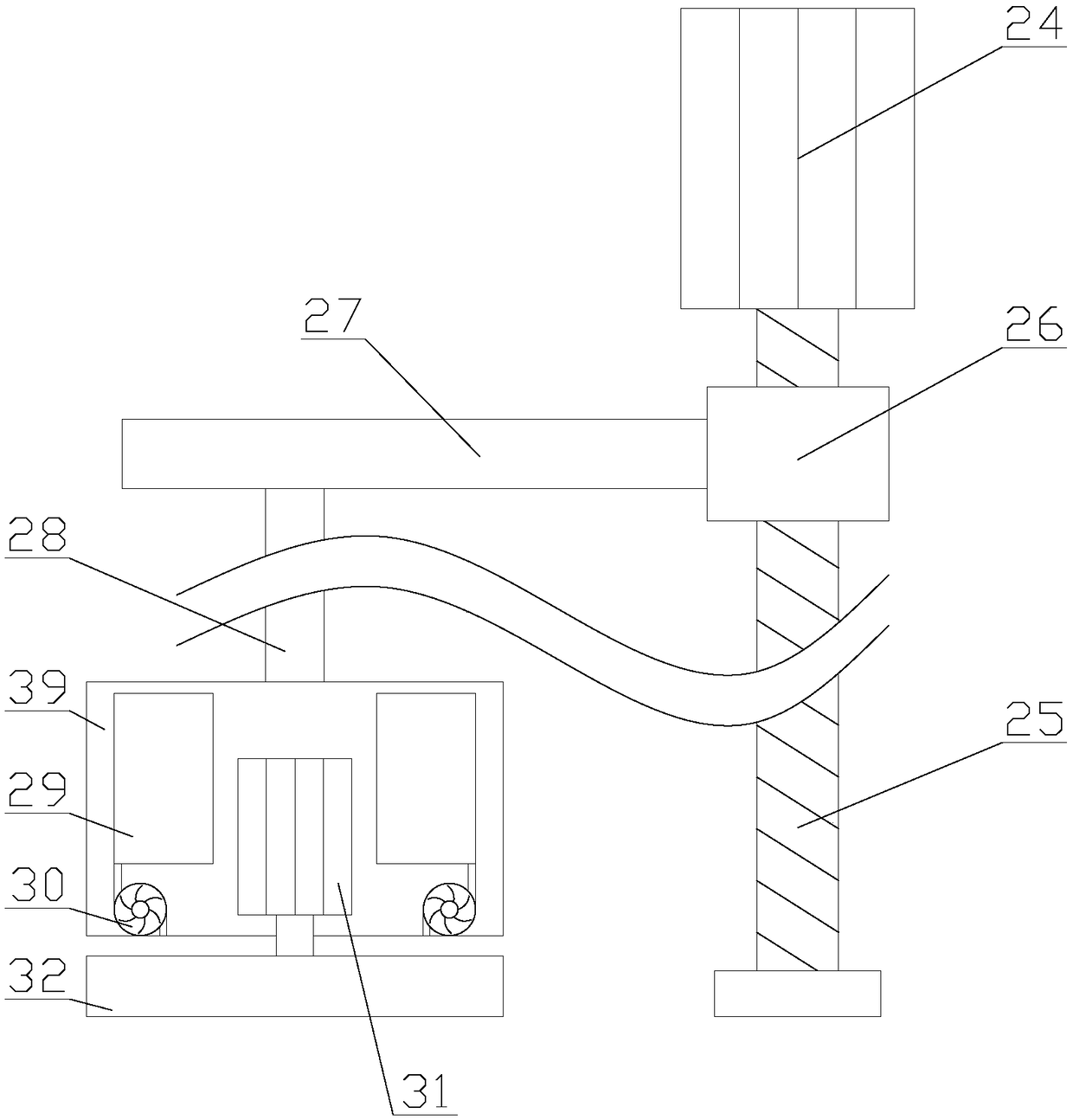 3D printing equipment with humidity control and edge warping prevention functions