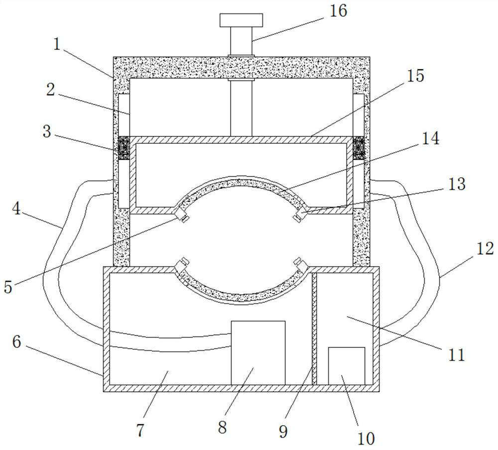 A circulating cold compress device for orthopedic care