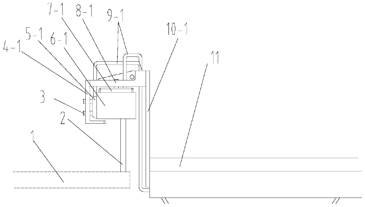 Air floatation hanging type gravity unloading device for space deployable mechanism