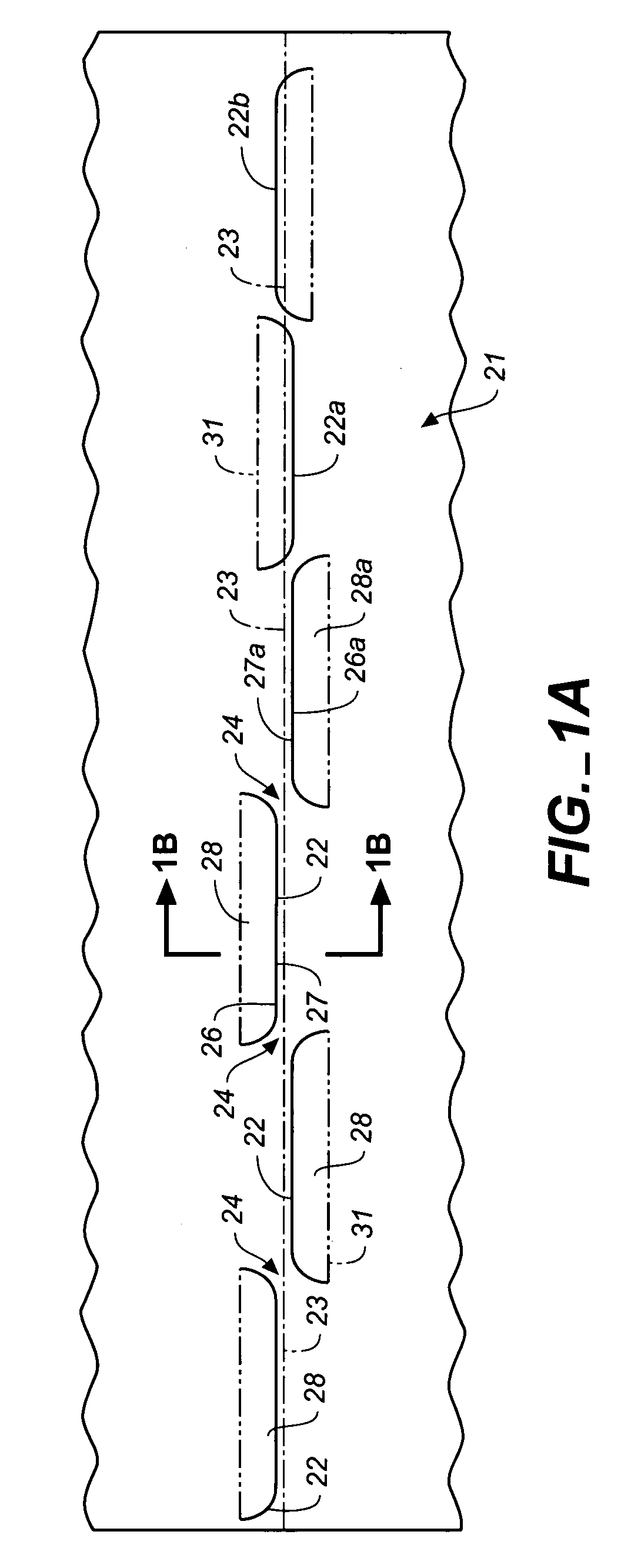 Method for forming sheet material with bend controlling displacements