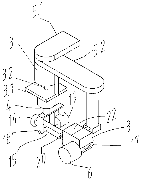 Circuit board automatic wiring machine