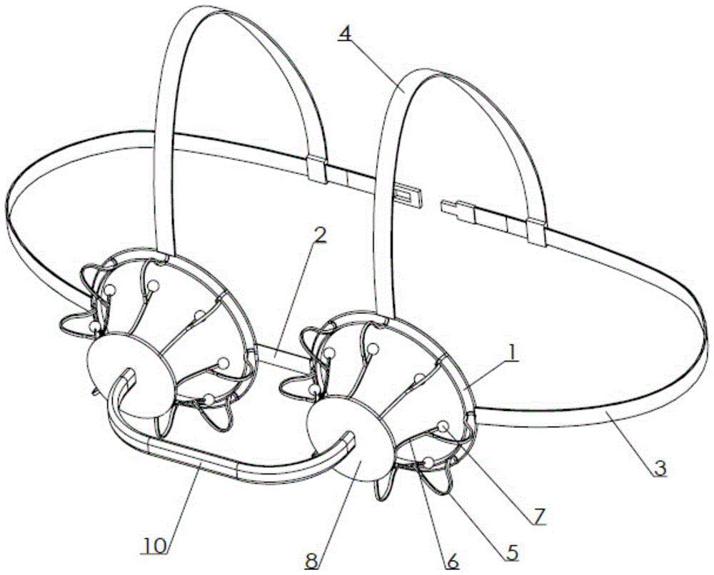 Multidirectional elastic pressure application lactagogue massager