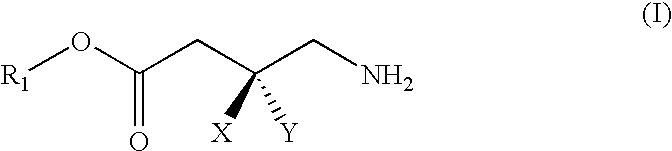 Gaba analogs, compositions and methods for manufacturing thereof