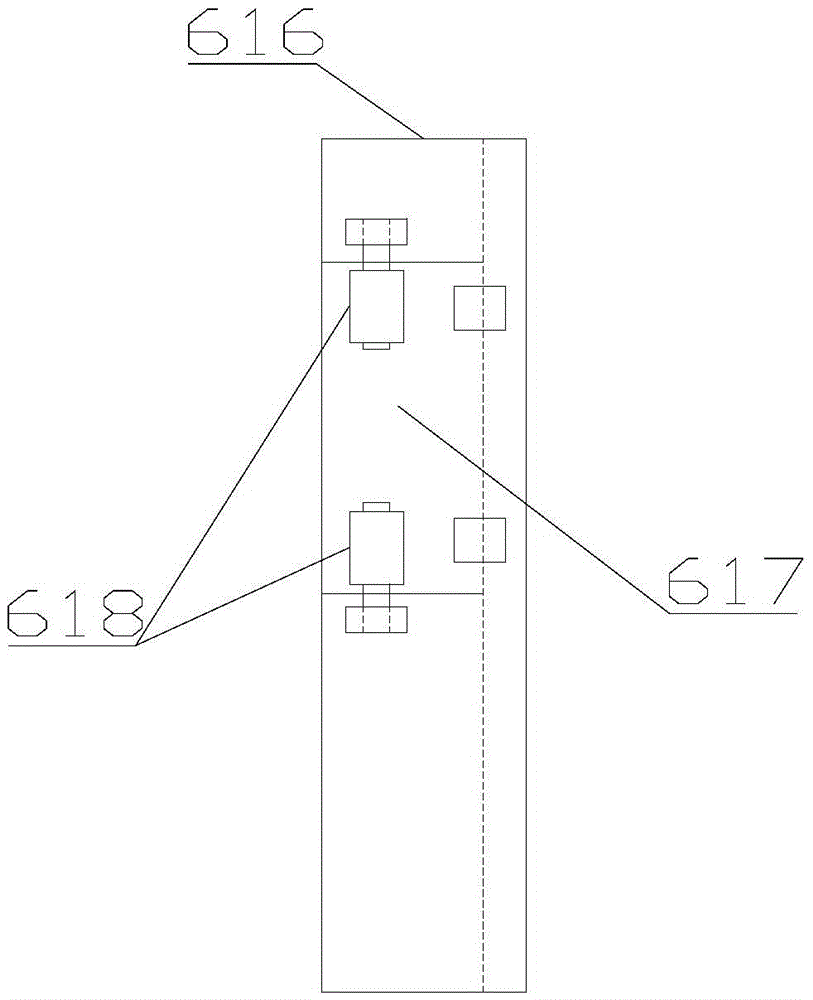 An improved roll-forming device for a non-woven fabric dyeing production line