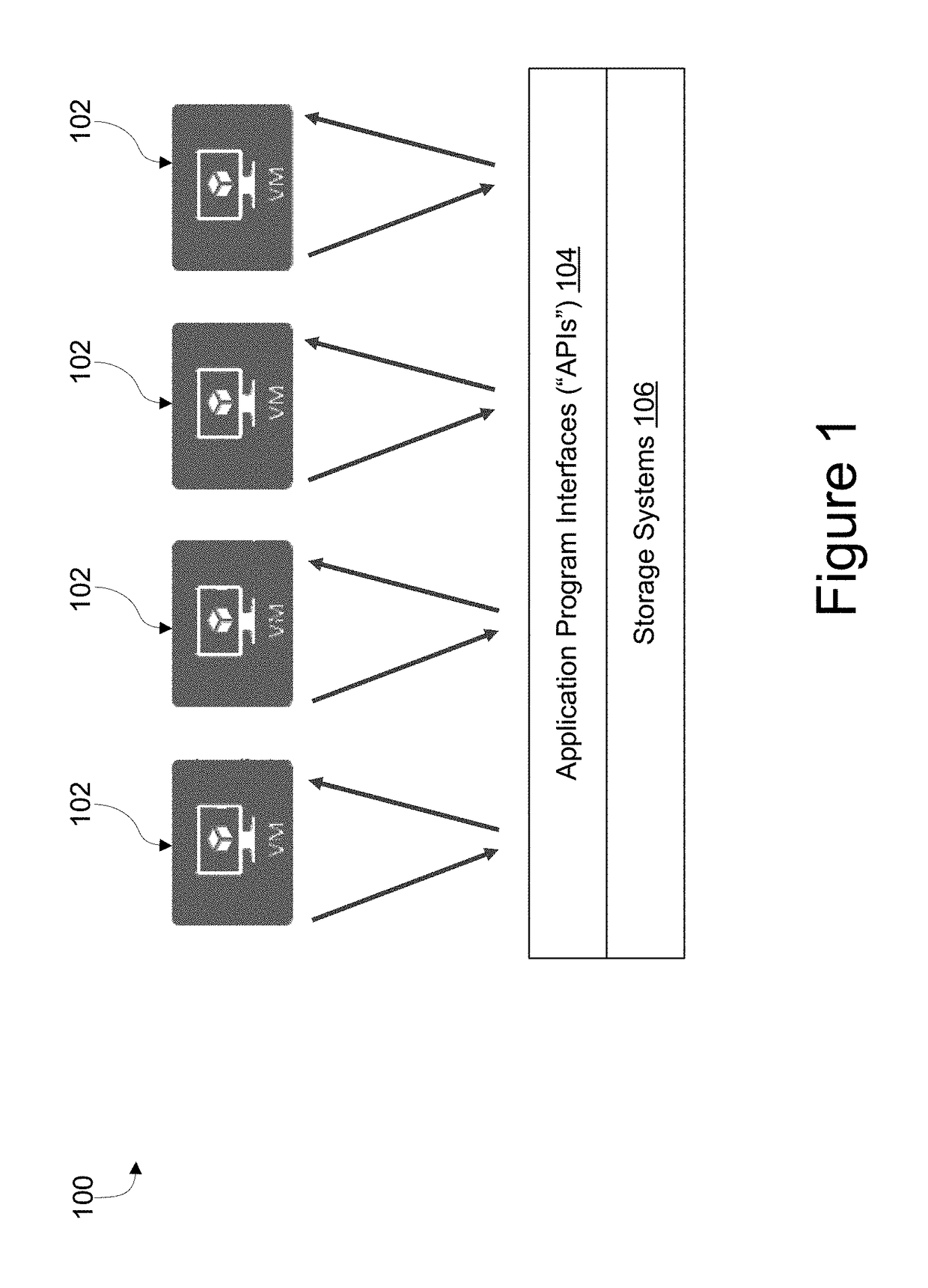 Systems, methods, and computer-readable media for a fast snapshot of application data in storage