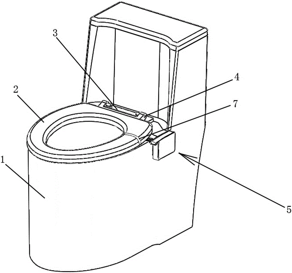 Electric pushing pole type cushion turn-over device