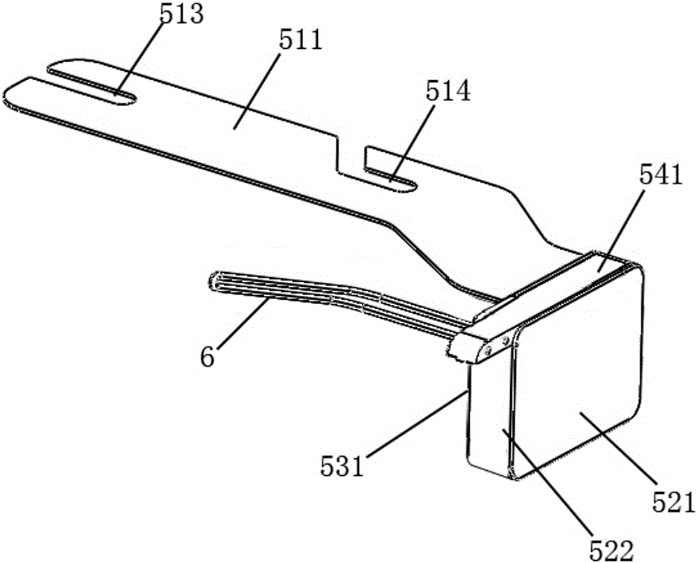 Electric pushing pole type cushion turn-over device