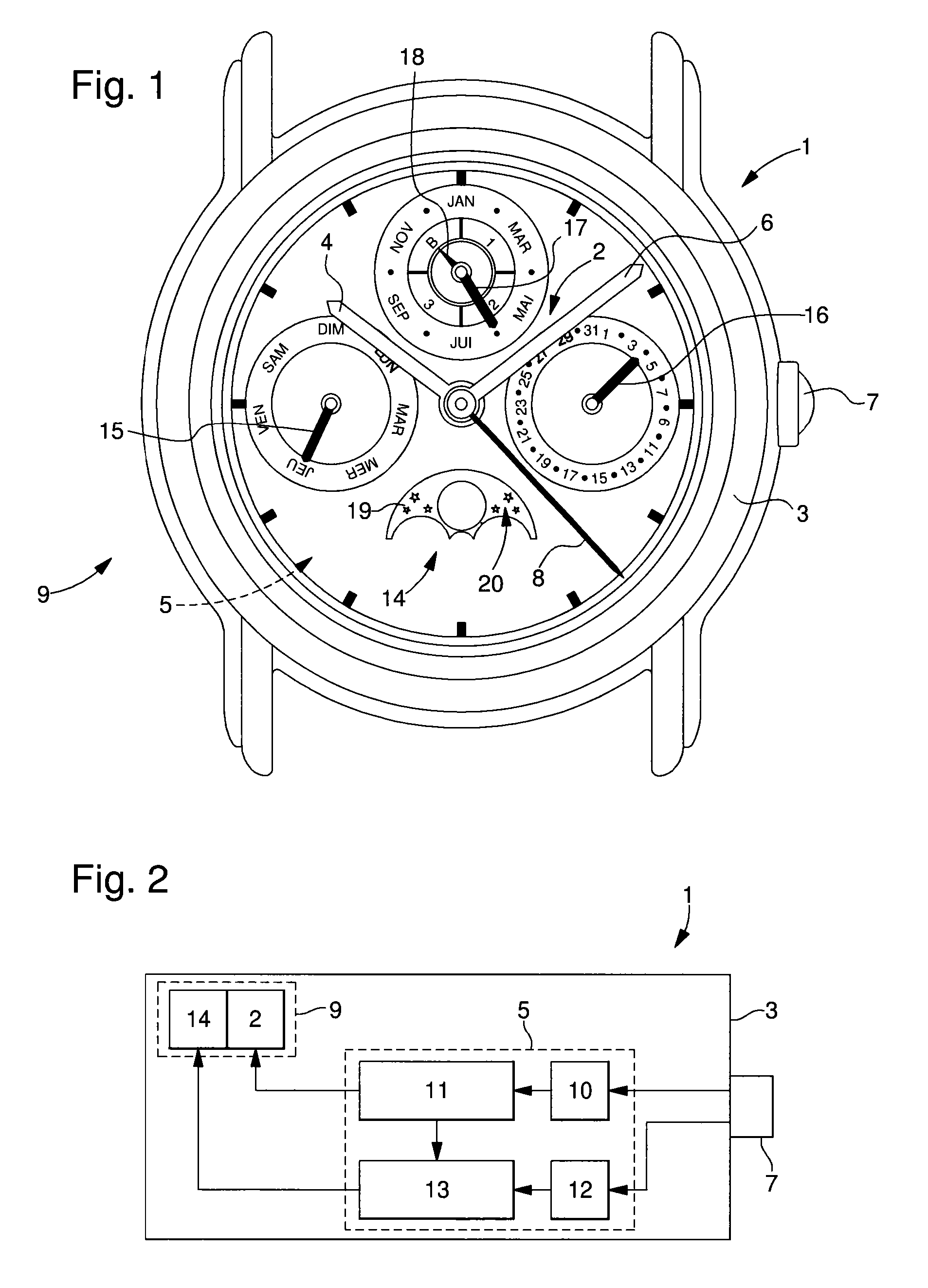 Quick correction device for a display system