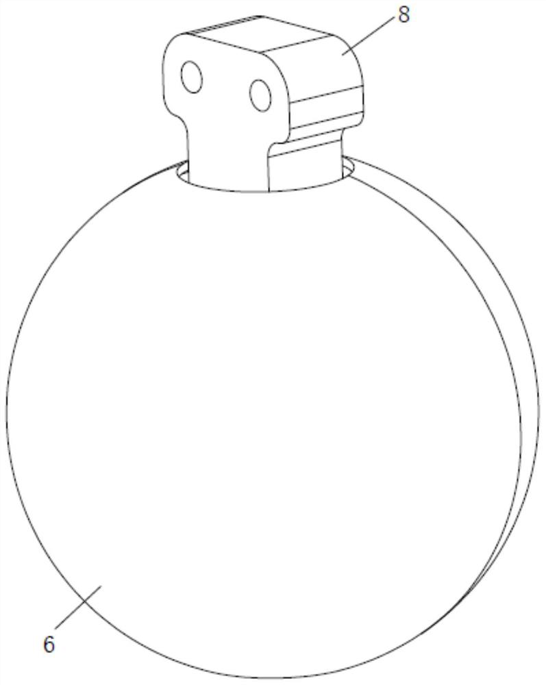 Electromagnetic damping type transmission conductor galloping suppression device