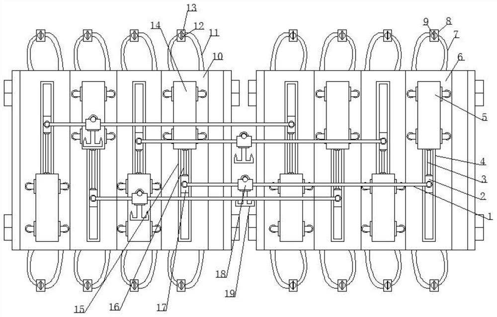 Material transfer device for building construction