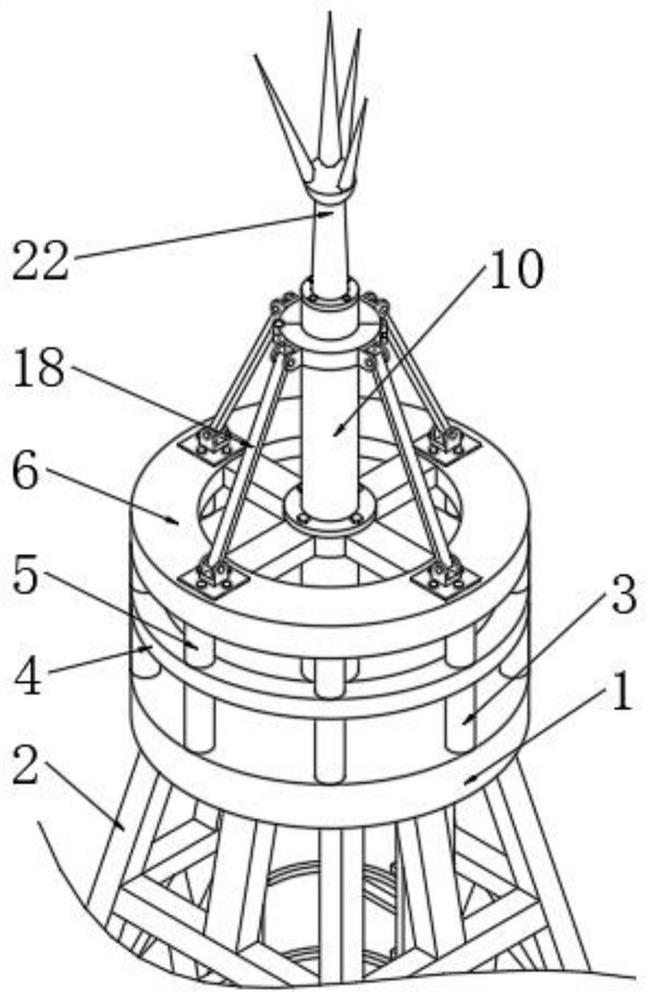 An easy-to-install lightning protection device for communication towers