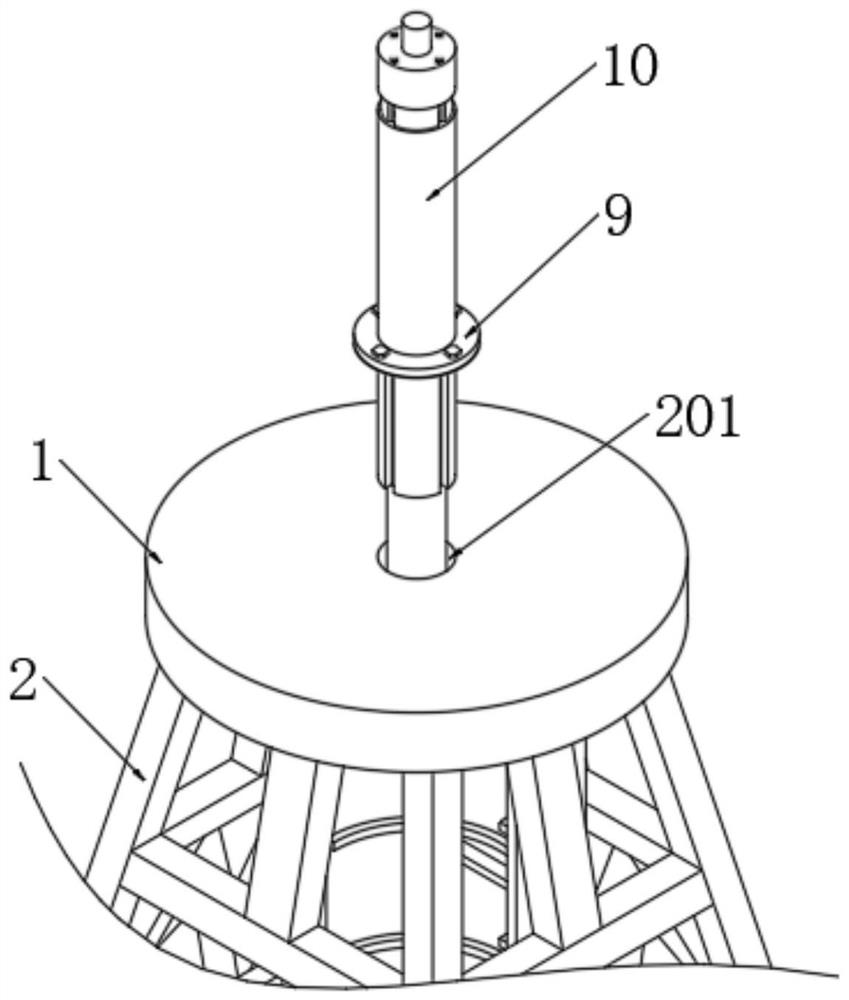 An easy-to-install lightning protection device for communication towers