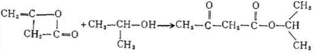 Preparation method of isopropyl acetoacetate