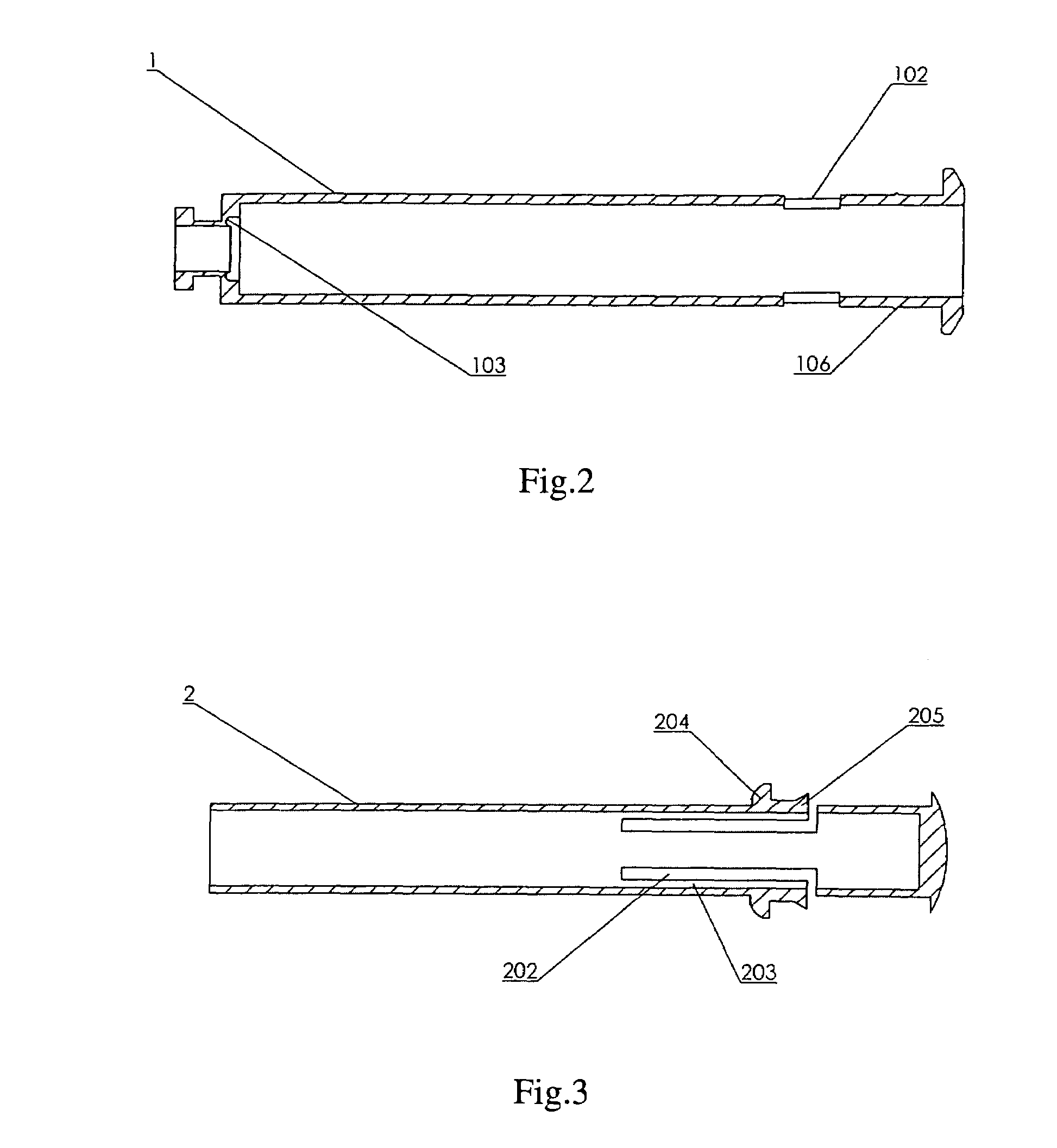 Cylindrical pushrod for needle-retracting safety injector and the needle-retraction controllable safety injector