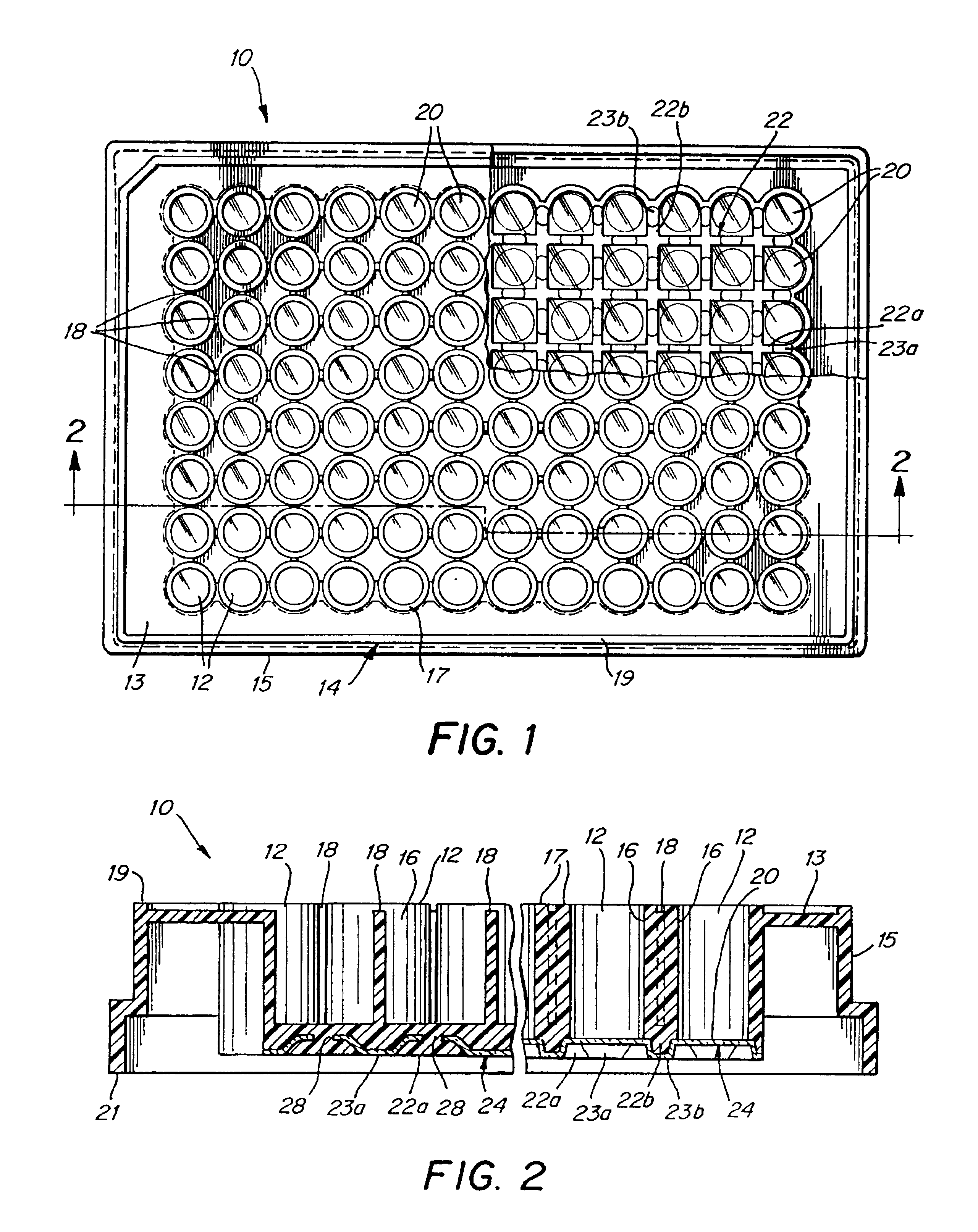 Microplates with UV permeable bottom wells