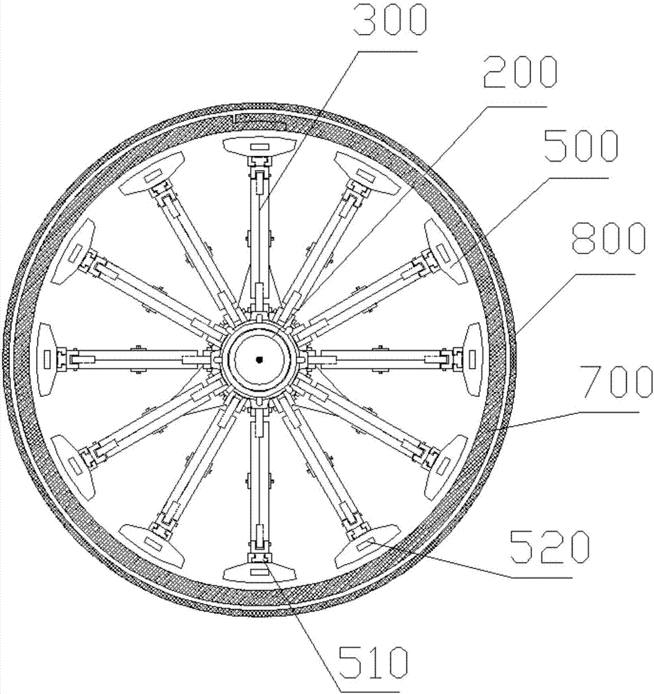 Multifunctional device for formworks with reserved holes