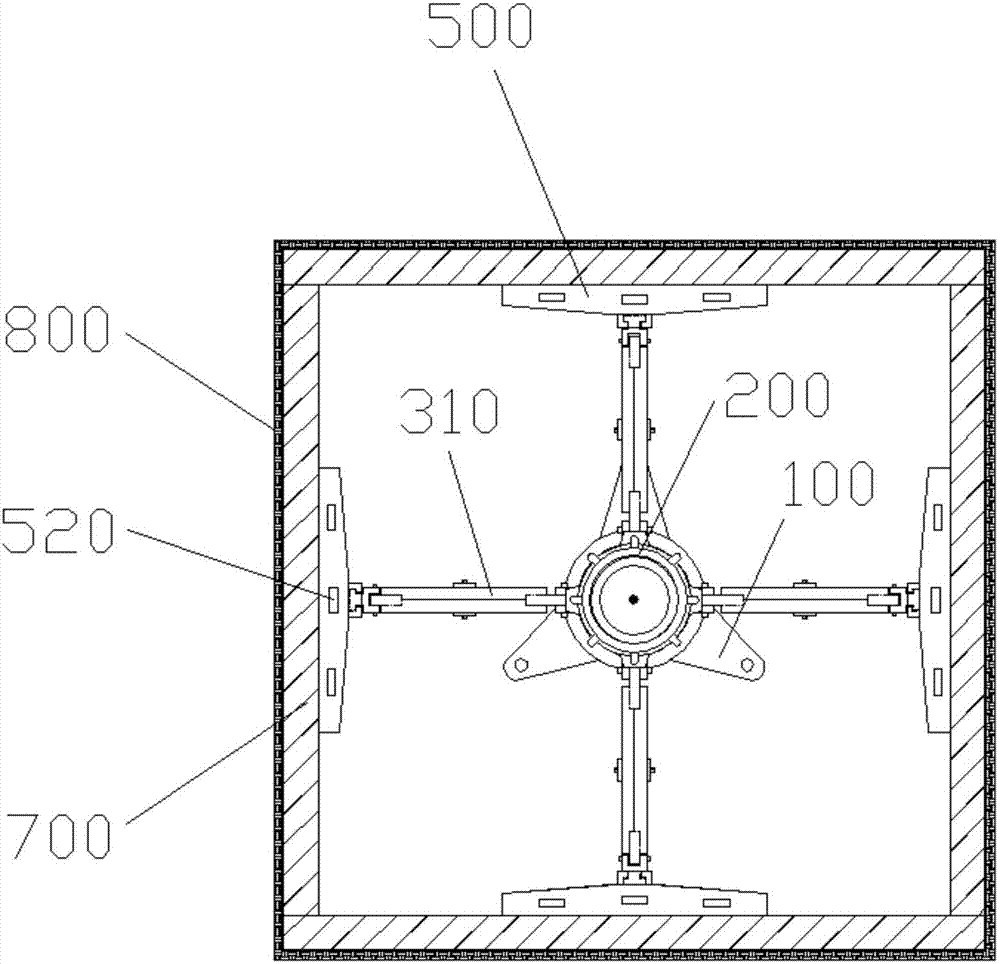 Multifunctional device for formworks with reserved holes