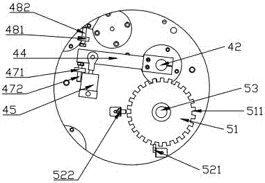 Paper feeding device of three-dimensional carton forming machine