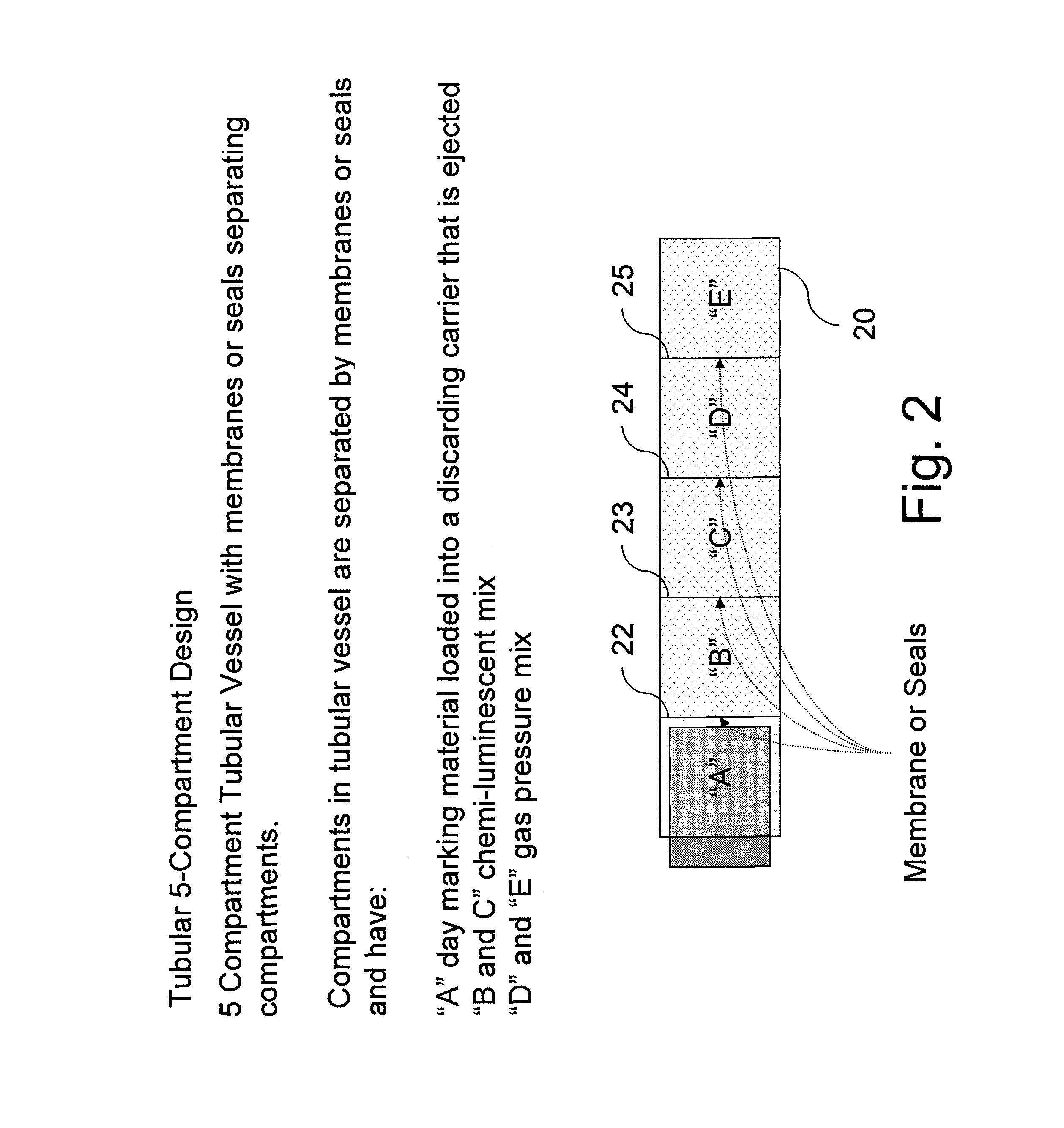 High angle of attack multi spectral marking projectile/bomb