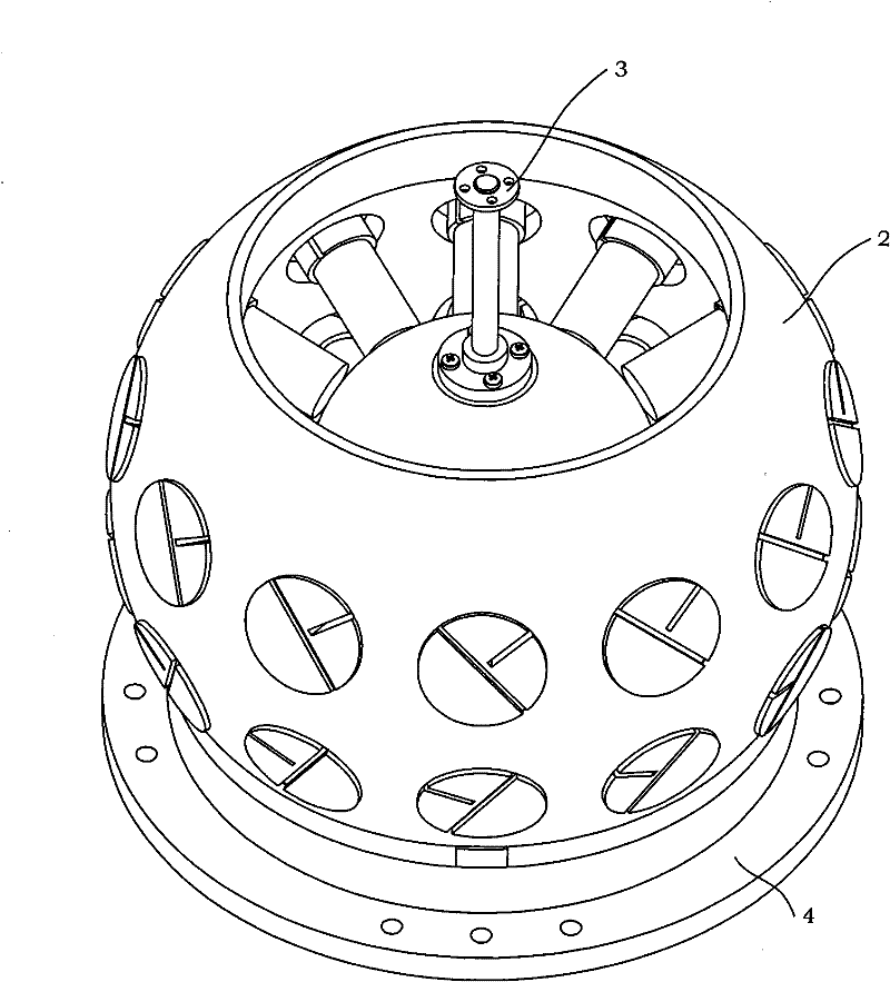 TDOF (Three Degrees of Freedom) passive ball joint with attitude detection and applicable to ball motor