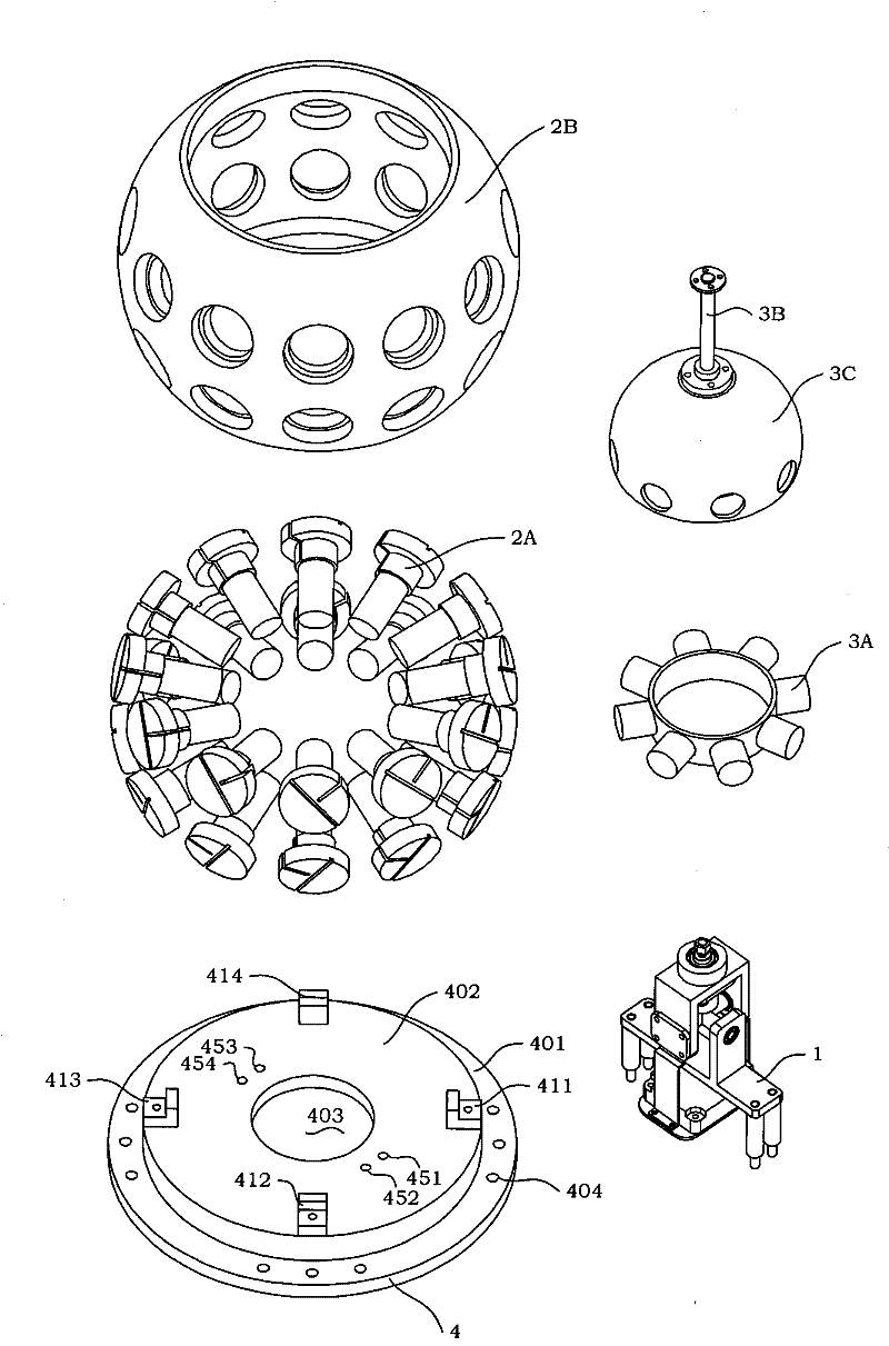 TDOF (Three Degrees of Freedom) passive ball joint with attitude detection and applicable to ball motor