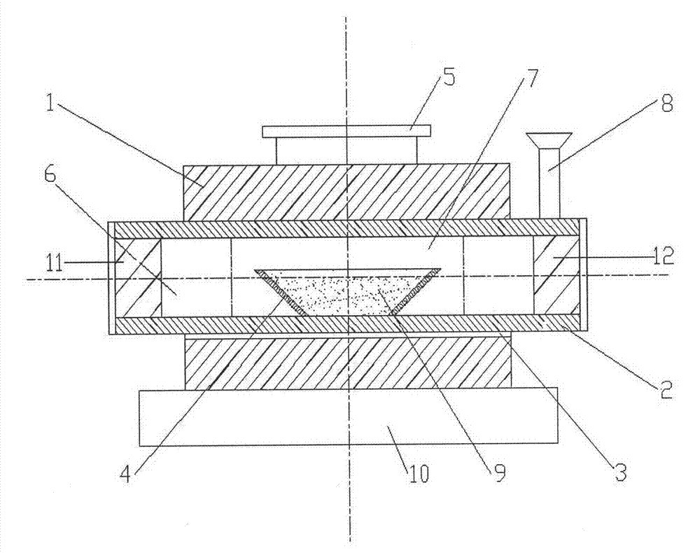 Method for quickly preparing ultraviolet phosphors