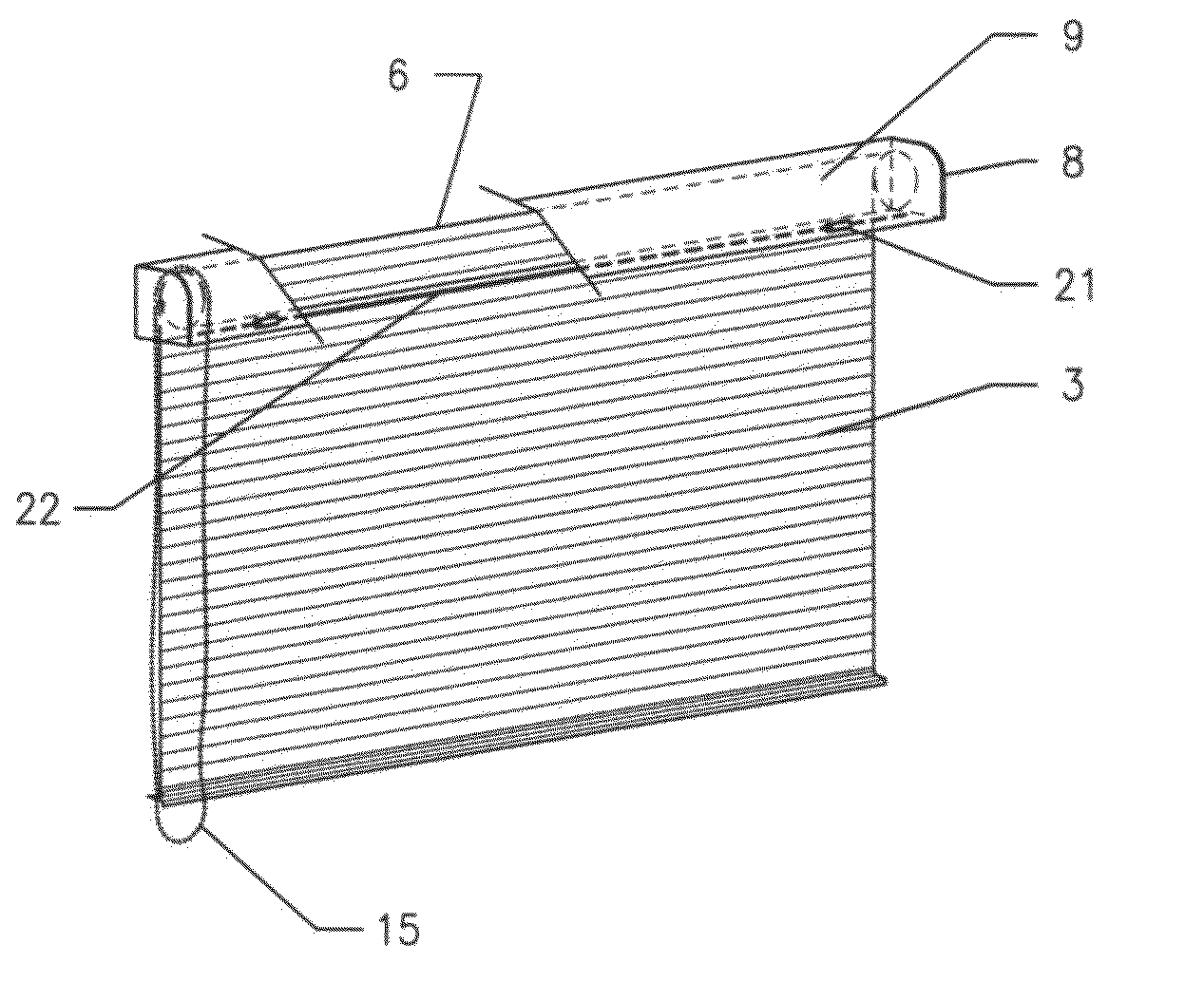 Combination window shutter for fire and shade