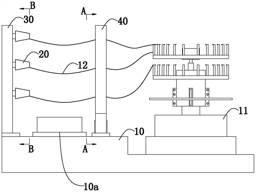 Production system of ultra-high molecular weight polyethylene fiber socks