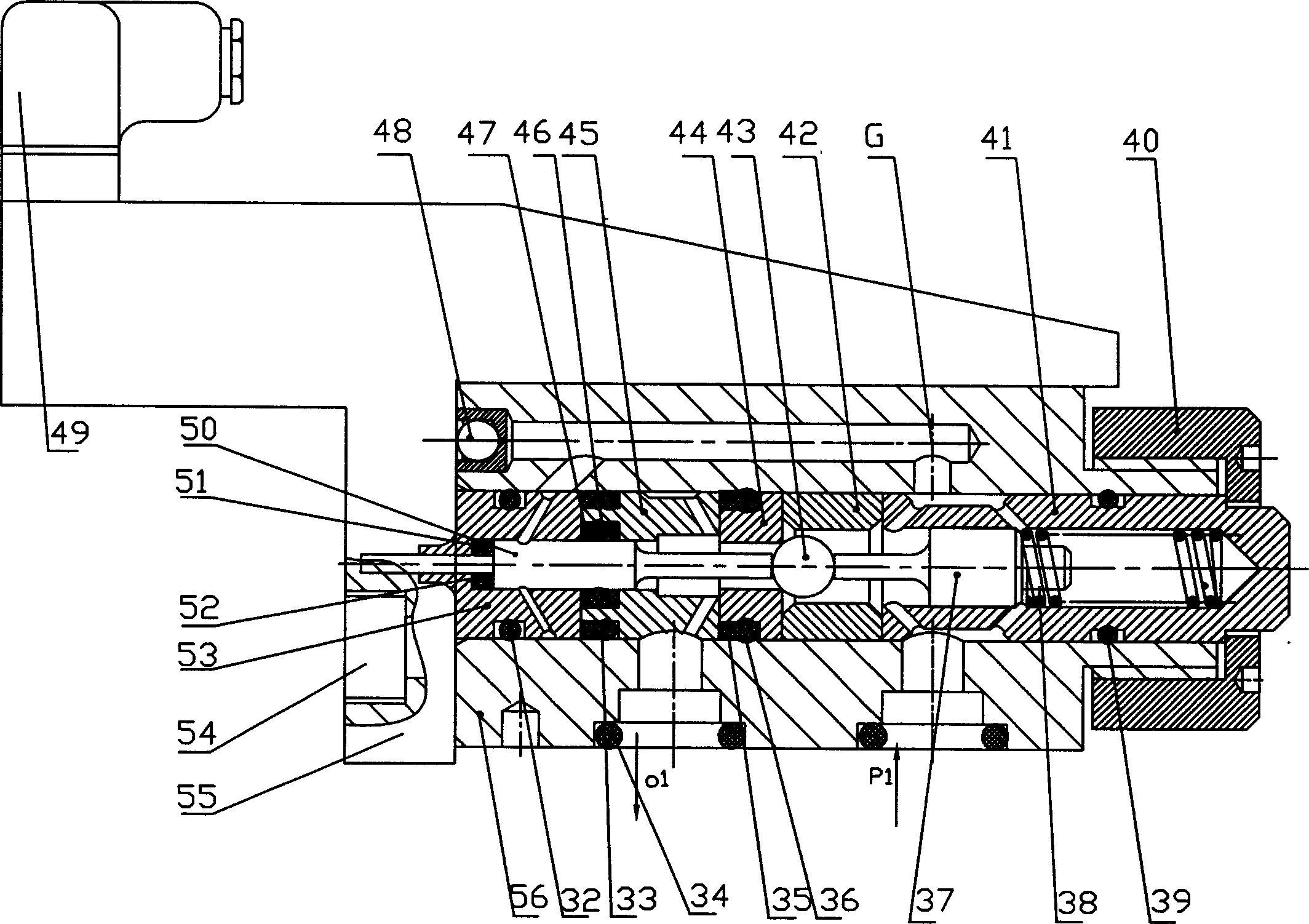 Pure water unloading overflow valve